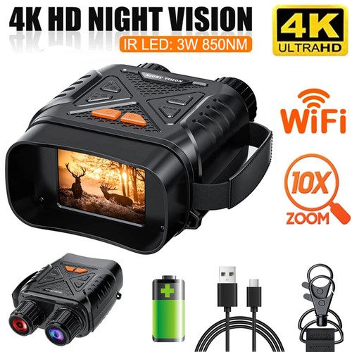 Infrared darkness night - 4k,