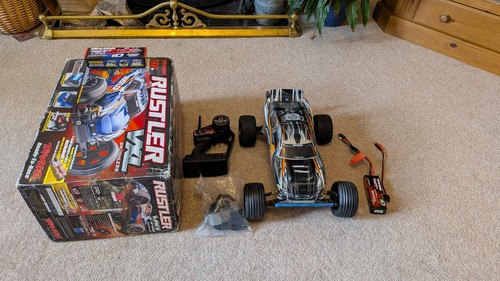 Traxxas rustler vxl - traxxas, 2wd