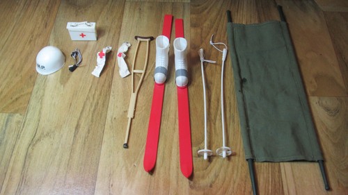 Action man medical kit and - medical,