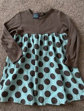 Mini Boden Dress - Age 4-5 Years- Spotty Cord- Cute