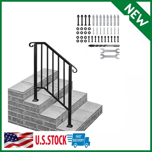 Wrought iron handrail stair - wrought,