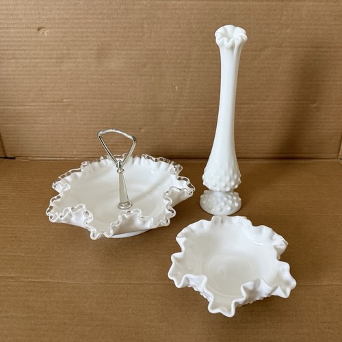 Fenton milk glass - fenton,