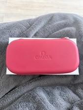 Genuine Omega Red Zipper Watch