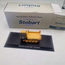 ATLAS EDDIE STOBART RAIL MOROOKA CARRIER MST 150 TIPPER TRUCK MODEL JV4111 1:76