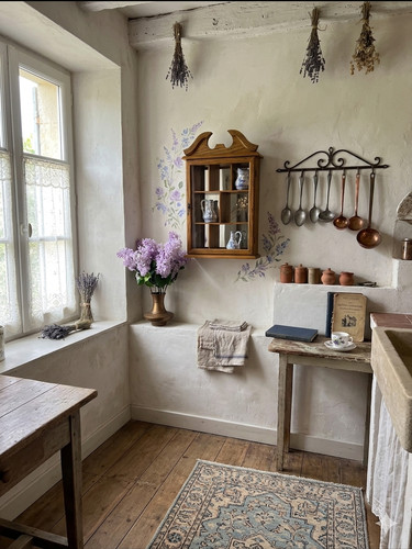 Vintage wooden wall - wall, display
