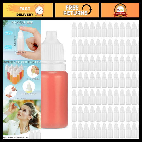 300 pcs 30ml clear plastic - pcs,