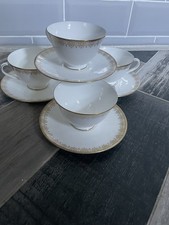 SET OF 4 ROYAL DOULTON GOLD