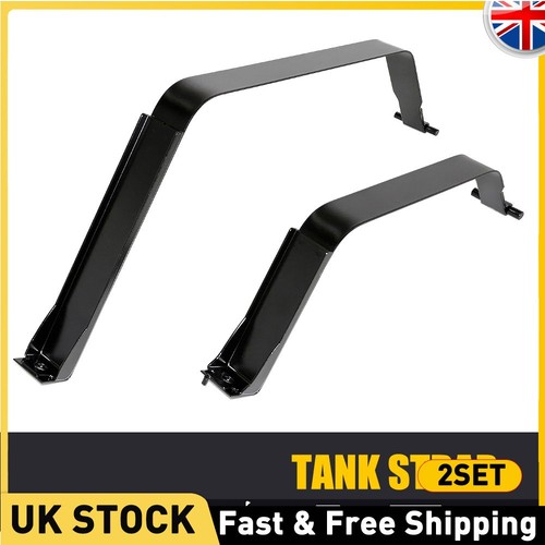 Fuel tank support straps - support, for