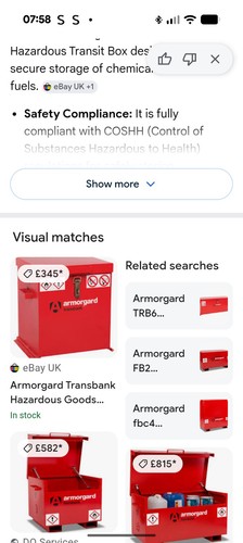 Armorgard transbank site - transbank, store