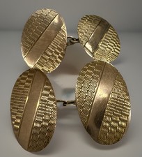 9ct Gold Chain-link Cufflinks