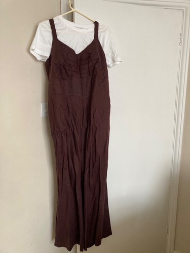 Bnwt fat face jumpsuit brown - jumpsuit,