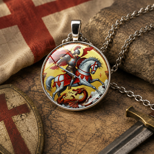 Silver saint george - silver,