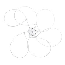 ˜Crab Snares Reusable Rust Proof Portable Aluminum Sheet Type Loop Crab Trap For