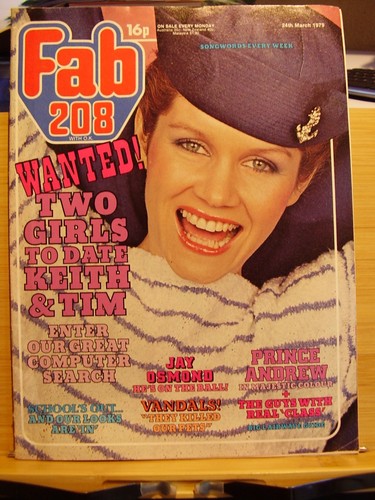 Vintage fab magazine march - magazine,