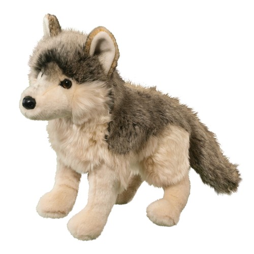 Douglas smoke wolf plush - douglas,
