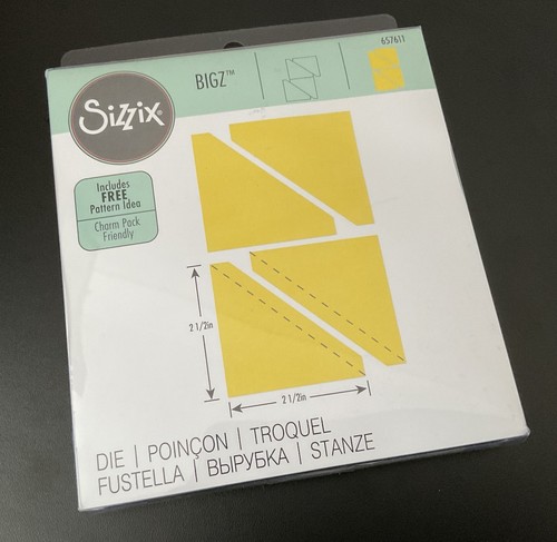 Sizzix half square triangle - sizzix,