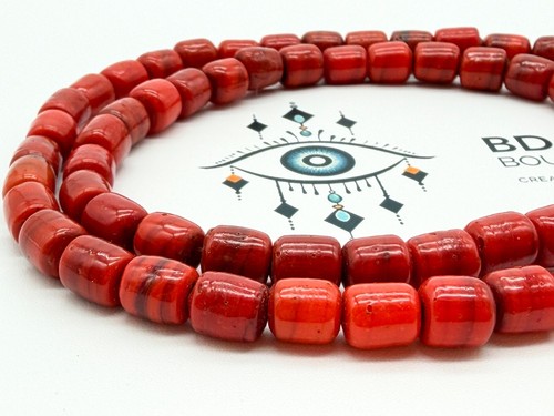 Vintage red coral necklace - vintage,