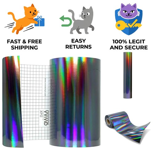 Holographic black chrome - holographic,