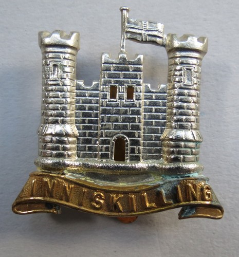 Military metal badge 6th - bi-metal,