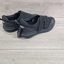 FitVille Men's Wide Fit Diabetic Shoes Easy Close Orthopedic Slippers Sneakers