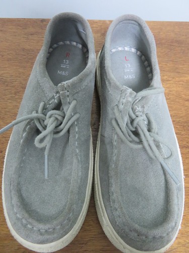 Sage green boys boat - m&s,