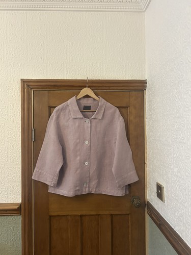 Oska lilac linen - , jacket