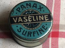 Vintage Vaseline Petroleum Jelly Tin Panax Surfine