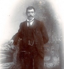 Antique Cabinet Card Goldie