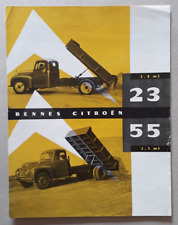 Citroen Type 23 & 55 Truck Brochure 1959 - Tipper