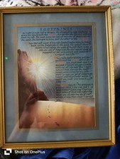 Footprints In The Sand plaque footprints in sand  framed Footprints