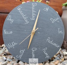 Welsh Slate Engraved Wall