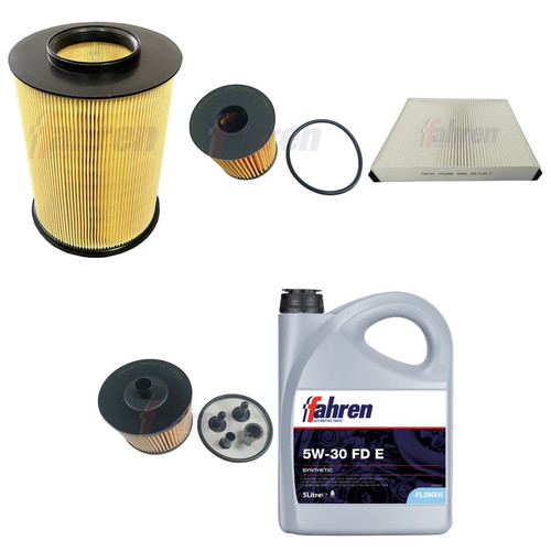 Fahren with oil service kit - with,