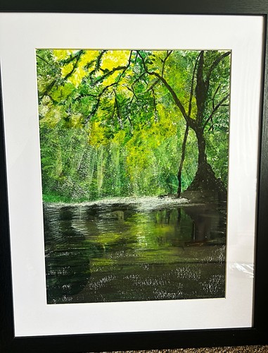 Trees collection acrylic - collection, 1-acrylic