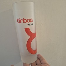 Binboa Vodka Frosted Tall Glass Turkey Turkish Vodka