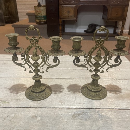 French style candelabra pair - style,