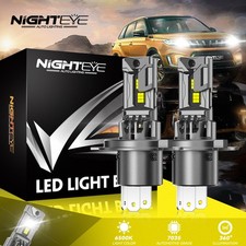 FOR VW T5.1 & T6 2x H4 LED Headlight Bulbs High/Low Beam Canbus Error Free White