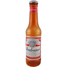 Budweiser Beer Large Money Bottle Collectible Coin Bank Man Cave Bar Decor