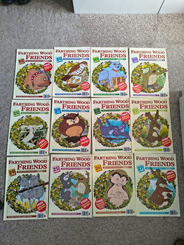 Farthing wood friends vintage - wood,