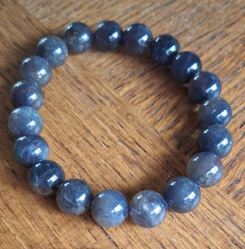 Iolite crystal bracelet - iolite,