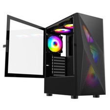 Gaming PC Case 6 ARGB LED Fans