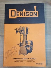 1965 Denison Live Steam Models Complete line of Stuart-Turner Models Catalog VTG