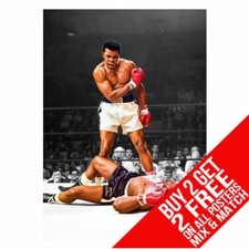 MUHAMMAD ALI CC4 BOXING GYM POSTER ART PRINT A4 A3 SIZE BUY 2 GET ANY 2 FREE
