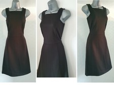 Womens NEXT Dress Black Ponte