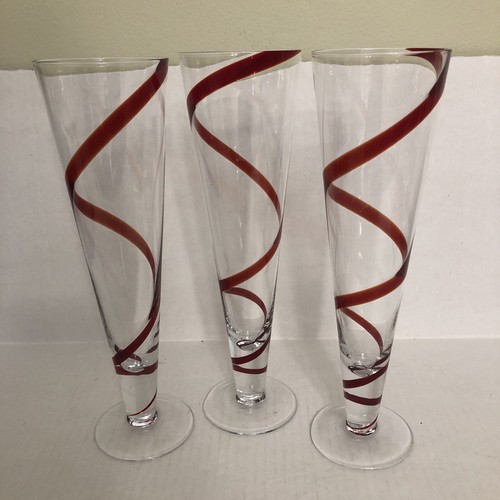 Set pier red swirl - red,