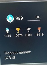 Modded PlayStation Trophy Level | 999 Trophy Level | 1300 Platinum Trophy | Fast