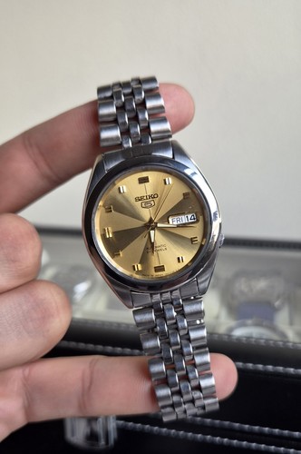 Seiko gold dial 7s26 - seiko, 5