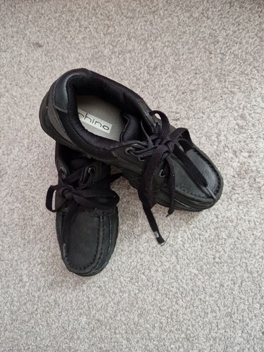 Black rhino boys shoes new - black, 3.5