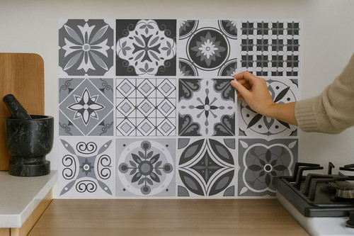 Tile stickers mosaic transfers - tile,