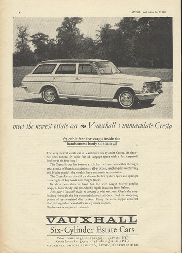 Vauxhall cresta estate - vauxhall,