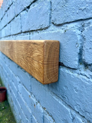 Hand crafted rustic solid oak - crafted,